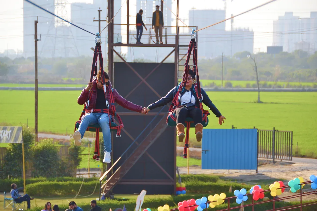 Corporate Outing at Veda Adventures Park